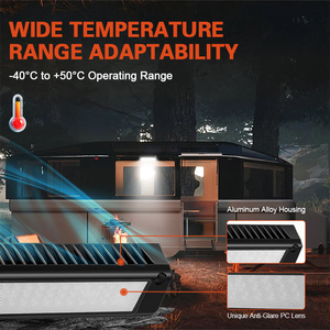 Chaud populaire 9 pouces RV lumière <span class=keywords><strong>12v</strong></span> Led Rv intérieur caravane plafonniers Rv lumière intérieure pour RV Van <span class=keywords><strong>Camping</strong></span> camion voiture - Product Image 6