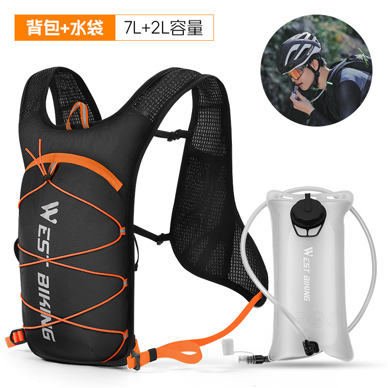 Black orange - one size fits all