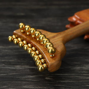 Cepillo de meridianos de latón inalámbrico, herramienta Gua Sha, masajeador de pecho de cuerpo completo, incluidos los <span class=keywords><strong>ganglios</strong></span> <span class=keywords><strong>linfáticos</strong></span> de las axilas para masaje Facial - Product Image 4