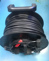 Câble à fibre optique monomode personnalisé professionnel de 250 mètres avec support d'alimentation Le Mo Power