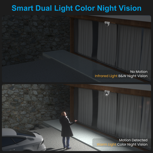 Caméra IP <span class=keywords><strong>Anpviz</strong></span> <span class=keywords><strong>5MP</strong></span>, stock US, 4 caméras de sécurité de type tourelle POE pour extérieur, détection intelligente des personnes/véhicules, WDR H.265+ - Product Image 4