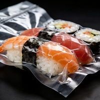 Sacs sous vide transparents de qualité alimentaire pour viande crue, fruits de mer, préparation de repas, sacs d'emballage sous vide, sacs en plastique biodégradables