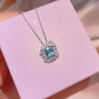 Parure de bijoux de luxe 3 pièces en laiton vert émeraude avec CZ, motif soleil, collier, bague et boucles d'oreilles, pour mariée, vente en gros