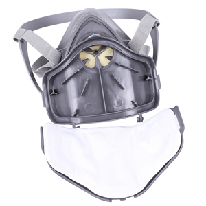 Respirateur de sécurité demi-masque anti-gaz réutilisable et réglable KN95 Respirateur demi-masque - Product Image 4