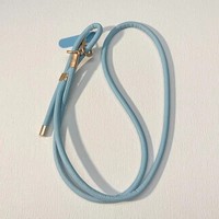Bandoulière de luxe solide et réglable pour le cou, lanière en cuir PU motif litchi pour iPhone, Samsung et Huawei, universel