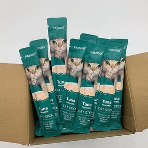 חתול פרמיה מטפלת חטיפים בפורמט מקל עבור התיאבון בשר מזין מקל בשר חזיר יצרן מזון חתול בסין - Product Image 2