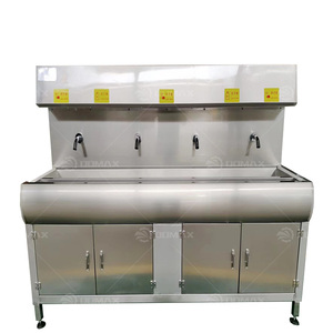 Prix bon marché <span class=keywords><strong>Station</strong></span> d'hygiène tout-en-un <span class=keywords><strong>lavage</strong></span> des mains Séchage à l'air et désinfection Washbar Machine d'évier de désinfection des mains - Product Image 5