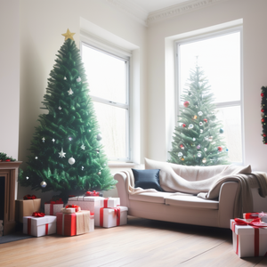 2025 Hot Selling High Quality Pre-Lit <strong>Artificial</strong> Christmas <strong>Tree</strong> Eco-Friendly with Colorful LED <strong>Lights</strong> - Product Image 2