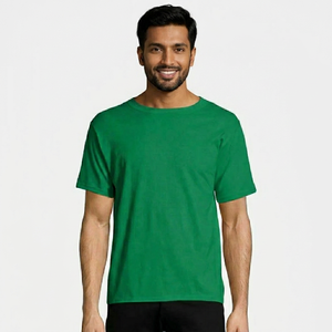 Camiseta de Hombre Personalizada de Alta Calidad, 100% Algodón, Nuevo Diseño, Corte Holgado, Hombros Caídos, Estampado de Marca en Camiseta Lisa - Product Image 1