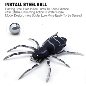 <span class=keywords><strong>Leurre</strong></span> méné sans mauvaises herbes 7g 50mm, peau réaliste, ventre creux, appât de natation en plastique solide et souple, appât <span class=keywords><strong>araignée</strong></span> pour la pêche au bar - Product Image 3