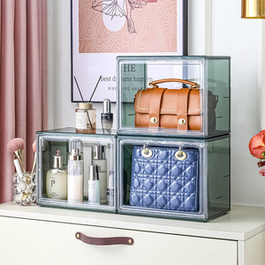 Hot bán New arrivals nhựa đồ chơi hiển thị hộp lưu trữ rõ ràng Túi xách Organizer lưu trữ trong suốt <span class=keywords><strong>container</strong></span> trường hợp - Product Image 4