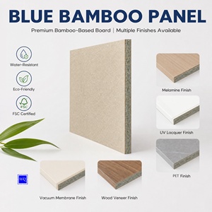 לוח במבוק עמיד במים, בעל גימור סופר מט, UV PET MDF טריאזין, למשטחי מטבח ודלתות ארונות - Product Image 2