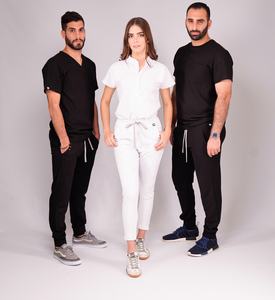 Uniformes d'hôpital à la mode gommage Medico Spandex Stretch respirant femmes ensembles uniforme médical gommages soins infirmiers en gros - Product Image 1