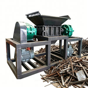 Broyeur industriel pour seaux en fer et en peinture, pneus et déchets plastiques, broyeur d'appareils électroménagers avec <span class=keywords><strong>moteur</strong></span> 55KW, fabriqué en Chine - Product Image 4