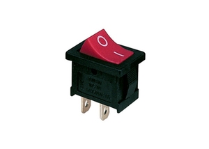 Donghai Single Pole Rocker <b>Switch</b> Model MRS Plastic Metal IP40 2P 250VAC 20A Solder Lug Desk <b>Lamp</b> Audio System 50000 Cycle - Product Image 1