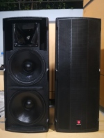 Dual 15 pouces 1000W(rms) Système de haut-parleurs bidirectionnels à gamme complète Haut-parleur professionnel haut-parleurs pa haut-parleurs professionnels