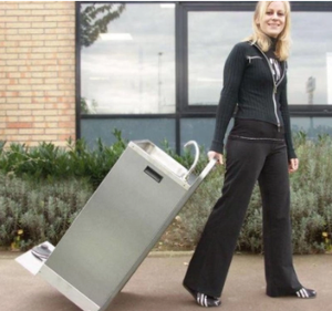 <span class=keywords><strong>Lavello</strong></span> portatile autonomo in acciaio inossidabile con serbatoio dell'acqua - Product Image 3