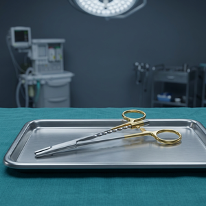 Porte-aiguille manuel en carbure de tungstène Standard Ward TC Hegar, instruments chirurgicaux de haute qualité avec garantie d'un an, certifié CE - Product Image 2