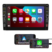 Écran IPS universel de 9 pouces, navigation GPS, WiFi, Aux, CarPlay sans fil, Android Auto, radio FM, autoradio Android 9 pouces