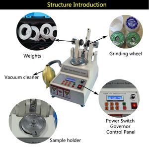 טבל בודק שחיקה אלקטרונית התנגדות מכונת בדיקת התנגדות עבור טקסטיל 220v 1 שנה אחריות - Product Image 3