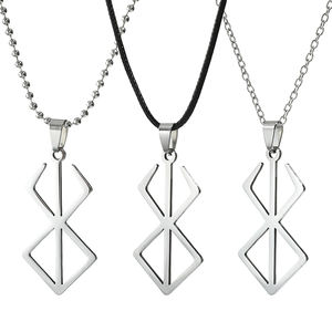 RVS verguld Berserk ketting zwaardlogo hangers choker gekke krijger Noorse Viking mythologie unisex ketting - Product Image 1