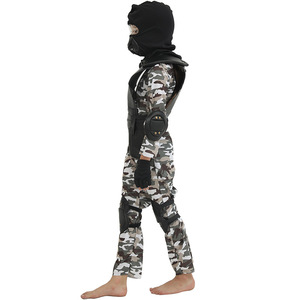 <span class=keywords><strong>Disfraz</strong></span> de cosplay del ejército <span class=keywords><strong>SWAT</strong></span> para niños, fiesta de carnaval, Halloween, superventas - Product Image 3