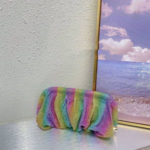 <span class=keywords><strong>Borsa</strong></span> moda moda Color caramella di grandi dimensioni in tessuto nuvola da donna a forma di gnocco pochette in <span class=keywords><strong>corallo</strong></span> nuove borse da donna - Product Image 1