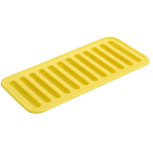 Strumento per gelato in gomma siliconica flessibile a sgancio facile sottile per bastoncini di ghiaccio stampo per vassoio stretto - Product Image 2
