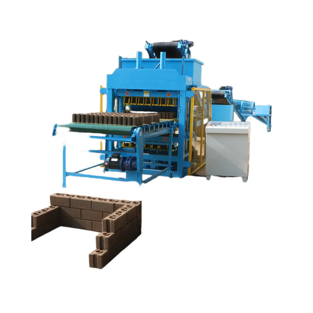Máquinas de fabricación de ladrillos de arcilla comprimida totalmente automáticas de gran capacidad