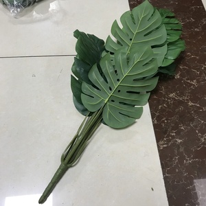 Plante artificielle <span class=keywords><strong>Monstera</strong></span> à 9 feuilles de 81 cm pour la décoration intérieure - Product Image 5