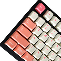 Clavier mécanique GMK Orange Boi Theme, 129 touches, PBT, sublimation par transfert, profil Cherry, style artistique, ensemble de touches pour claviers mécaniques MX