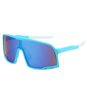 Sports Sunglasses Goggles <b>Black</b> <b>Frame</b> Pc Lens Uv400 Protection For Outdoor Cycling Driving Men's 9807 - Product Image 3