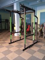 Rack de Squat Commercial Robuste Multifonctionnel pour Musculation, Bancs et Supports de Squat pour Gym