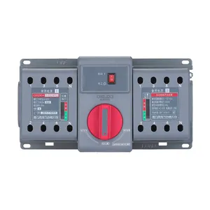 Factory price high quality Delixi CDQ3EH CB class dual power automatic transfer switch 400V mcb