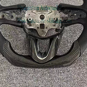 Volante de Fibra de Carbono Perforada y Cuero para Cadillac CT4 CT5, Modificación al por Mayor, ¡Gran Oferta! - Product Image 3