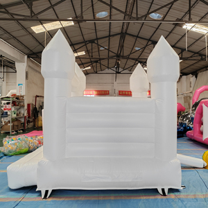 Jeu de pelouse de jardin de <span class=keywords><strong>mariage</strong></span> de maison de rebond d'air extérieur pour enfants avec château gonflable de trampoline de projet pour des enfants - Product Image 5