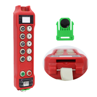Control Remoto Industrial de Una Sola Velocidad con 10 Botones y Tecnología Anti-interferencia por Salto de Frecuencia, con Tarjeta de Identificación Única