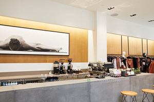 Espositore da Terra Gratuito per Negozio di Abbigliamento Sportivo Yoga, Design per Negozio di Articoli per il Fitness - Product Image 3