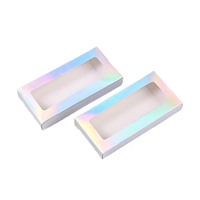 Boîte d'emballage de luxe en carton pour ensemble de flacons d'ampoules cosmétiques et crèmes pour les yeux avec gaufrage, pelliculage mat et impression de logo personnalisée