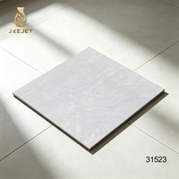 Carreaux de pierre gris petite cuisine aspect marbre porcelaine salle de bain Carreaux de Foshan modernes Source naturelle usine 30*30cm 9mm