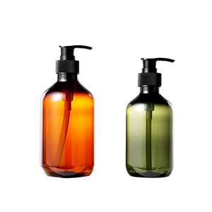 <span class=keywords><strong>Bosto</strong></span> Bouteilles à pompe en plastique pour animaux de compagnie à épaule ronde 200ml 250ml 300ml 480ml 500ml pour shampooing Lotion pour le corps - Product Image 5