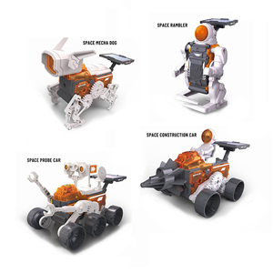 EPT New Energy Space Exploration Vehicle 45Pcs Electric Solar Powered Stem Toys 2025 Toy Educational Car Kits para niños - Product Image 3