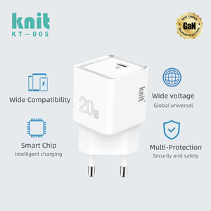 Adaptateur secteur universel intelligent à charge rapide PD 20W Mini Type-C pour <span class=keywords><strong>iPhone</strong></span>, câble de données, E.<span class=keywords><strong>U</strong></span>. <span class=keywords><strong>Chargeur</strong></span> mural - Product Image 5