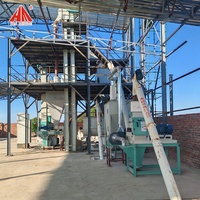 Ligne de production de granulés d'alfalfa série 9KWH, moulin à granulés, ligne de production d'aliments pour crevettes, machine à granulés d'aliments pour animaux, prix