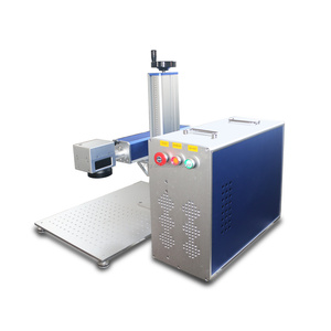 Máquina de Marcado Láser de Fibra Dividida de 20w, 30w, 50w, 100w Personalizada de Fábrica para Pequeñas Empresas, Máquina de Serigrafía - Product Image 4