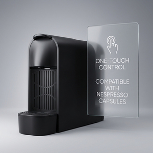 Cafetera Automática Pequeña Compatible con Cápsulas Estilo <span class=keywords><strong>Nespresso</strong></span> para Apartamentos y Dormitorios, Ahorro de Energía - Product Image 3