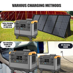 Estación de Energía Portátil de 3000W, 2688Wh, Generador Solar LiFePO4 con UPS IP54 para Uso en Exteriores y Respaldo Doméstico - Product Image 6
