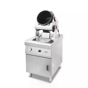 Machine <span class=keywords><strong>de</strong></span> cuisson Wok alimentaire <span class=keywords><strong>Robot</strong></span> Machine à riz frit Restaurant faisant du riz frit cuiseur rotatif électrique - Product Image 4