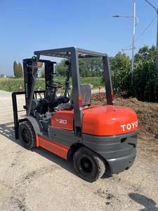 Chariot élévateur diesel TCM FD30 d'occasion de 3 tonnes, modèle japonais, en bon état, avec composants centraux, moteur de boîte de vitesses, pompe à roulement de moteur à vendre - Product Image 3