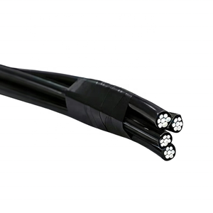 Câble électrique torsadé ABC 3x95mm²+2x16mm² à conducteurs en aluminium, isolation XLPE/PVC, pour voies ferrées, mines, IP68, usage industriel - Product Image 2